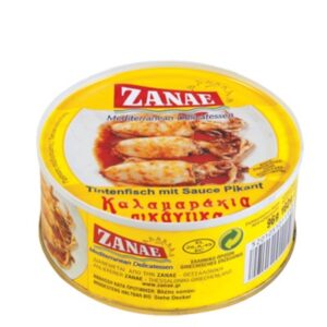 Zanae Tintenfisch in Tomatensoße Pikant