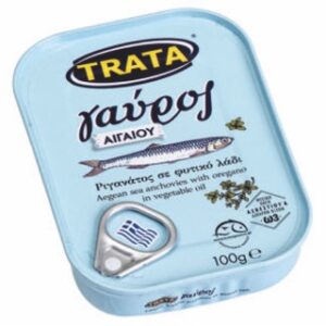 Trata Anchovis in Pflanzenöl mit Oregano 100gr