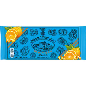 Pavlidis Bitterschokolade mit Orange 100g