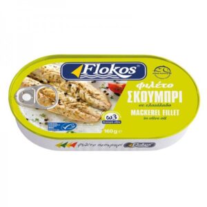 Flokos Makrelenfilet in Olivenöl 160gr