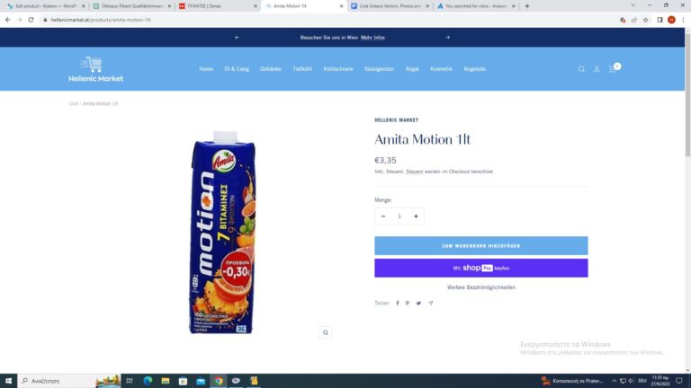 Amita Motion Saft 1lt
