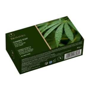 Biosanto Cannabis-Seife 90gr