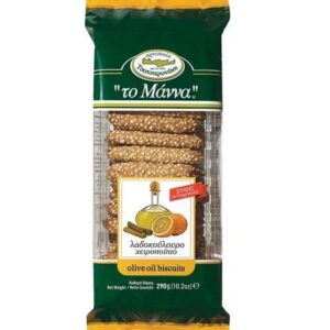 To Manna Tsatsaronakis handgemachte Ölrolle mit Olivenöl 290g