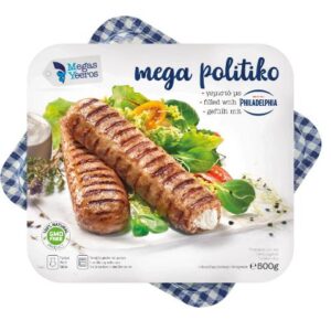 Megas Yeeros Mega Politiko mit Philadelphia Frischkäse gefüllt, 500g