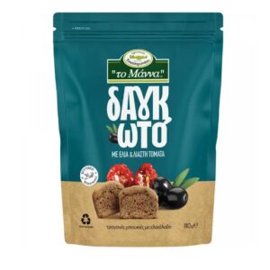 To Manna Crispy Bites Dankoto mit Oliven und getrocknete Tomate  110gr