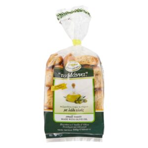 To Manna Tsatsaronakis Mini Dakos mit Olivenöl