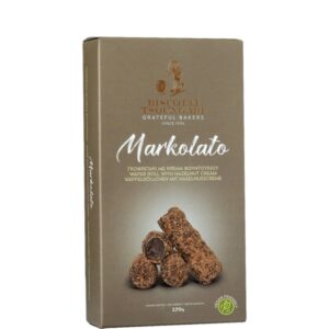 Biscotti Markolato- Waferrolle mit Haselnusscreme