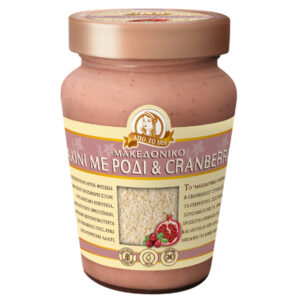 Makedoniko Tahini mit Granatapfel und Cranberry 350gr