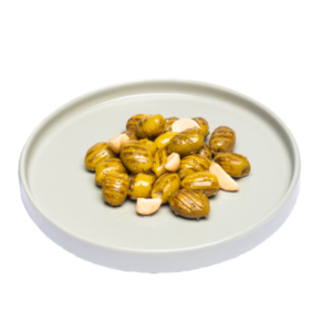 Freshland Grüne gegrillte marinierte Oliven 500g