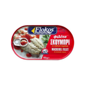 Flokos Trata Makrelenfilet in Tomatensauce 150g