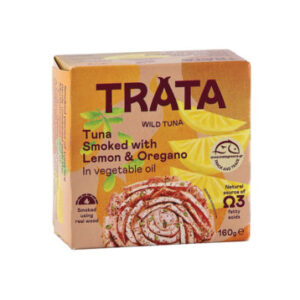Trata geräucherter Thunfisch mit Zitrone und Oregano 160gr