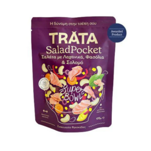 Trata Salad Pocket Lachs mit Bohnen und Gemüse 170g