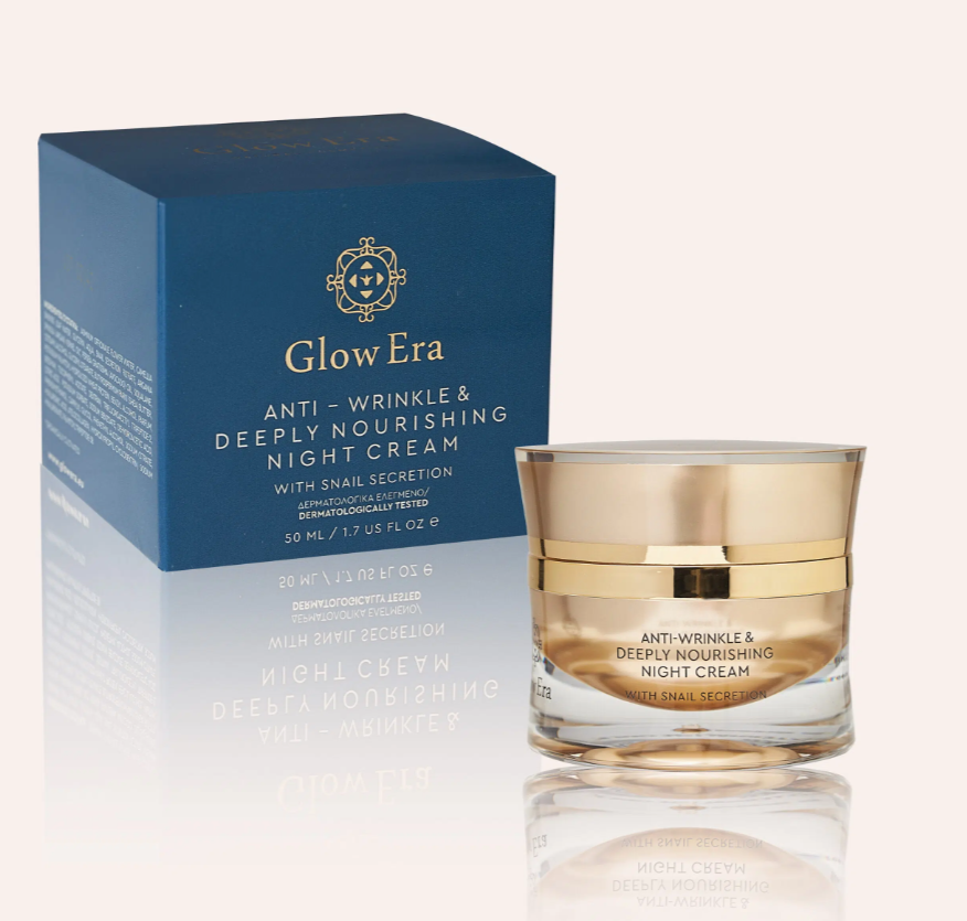 Glow Era Anti-Aging Nachtcreme mit Schneckensekret 50 ml