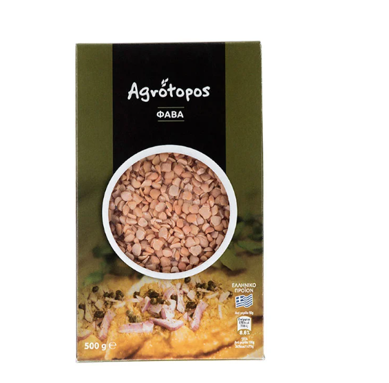 Agrótopos Fava – Gelbe Platterbsen 500g