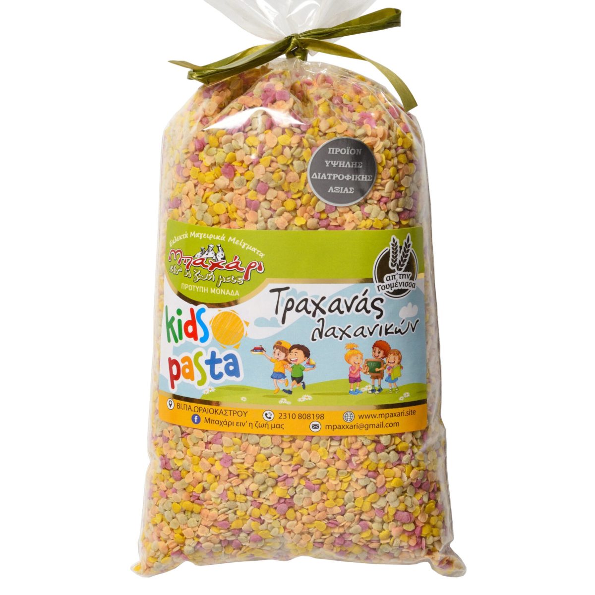 Gemüse-Trachanas Kids Pasta Bahari eine i Zoi mas 500g