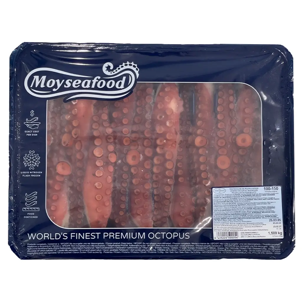 Moyseafood Gekochte Oktopus-Tentakel 100-150g