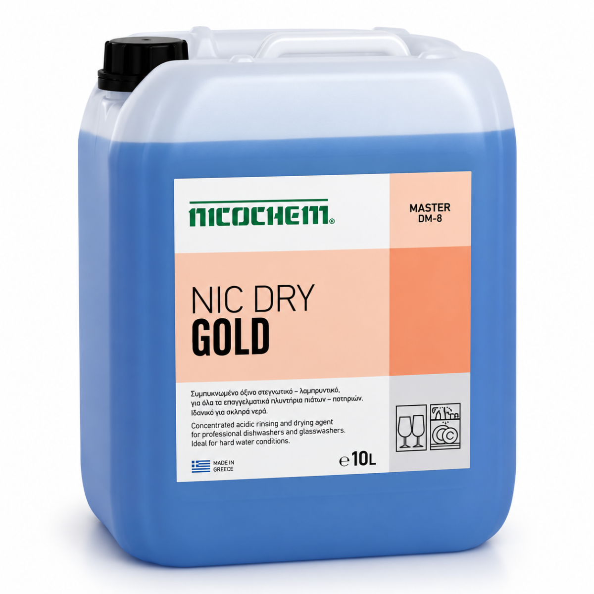 Nicochem Master DM-8 NIC DRY GOLD 10Lt