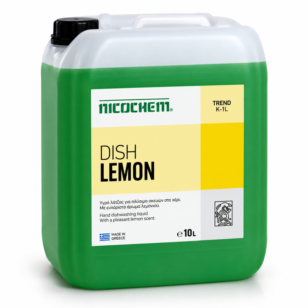Nicochem Trend K-1L Dish Lemon 4Lt