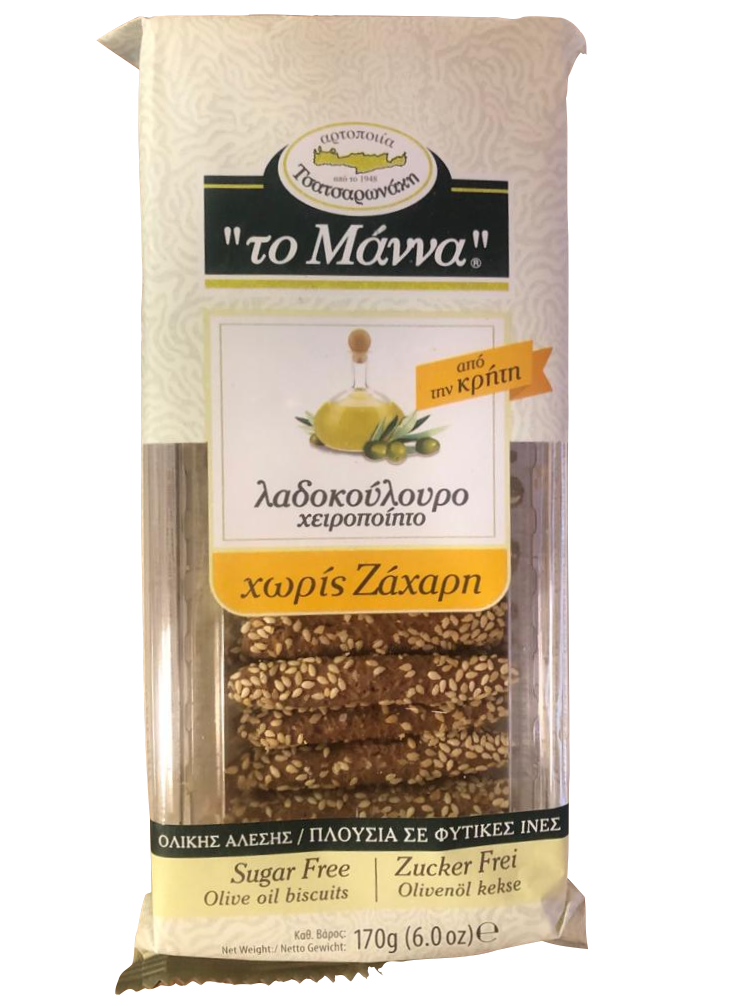 Manna Kekse Ladokoulouro Zuckerfrei 170gr